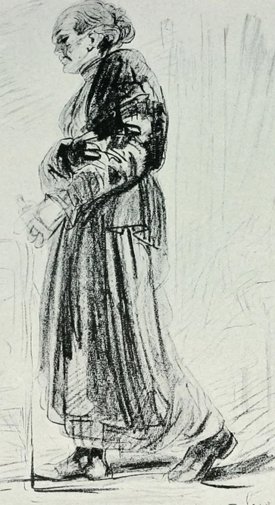 An illustration from Attraverso gli albi e le cartelle : sensazioni d'arte, 1904, leaf 342