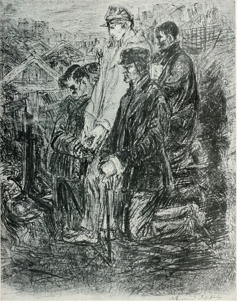 An illustration from Attraverso gli albi e le cartelle : sensazioni d'arte, 1904, leaf 344
