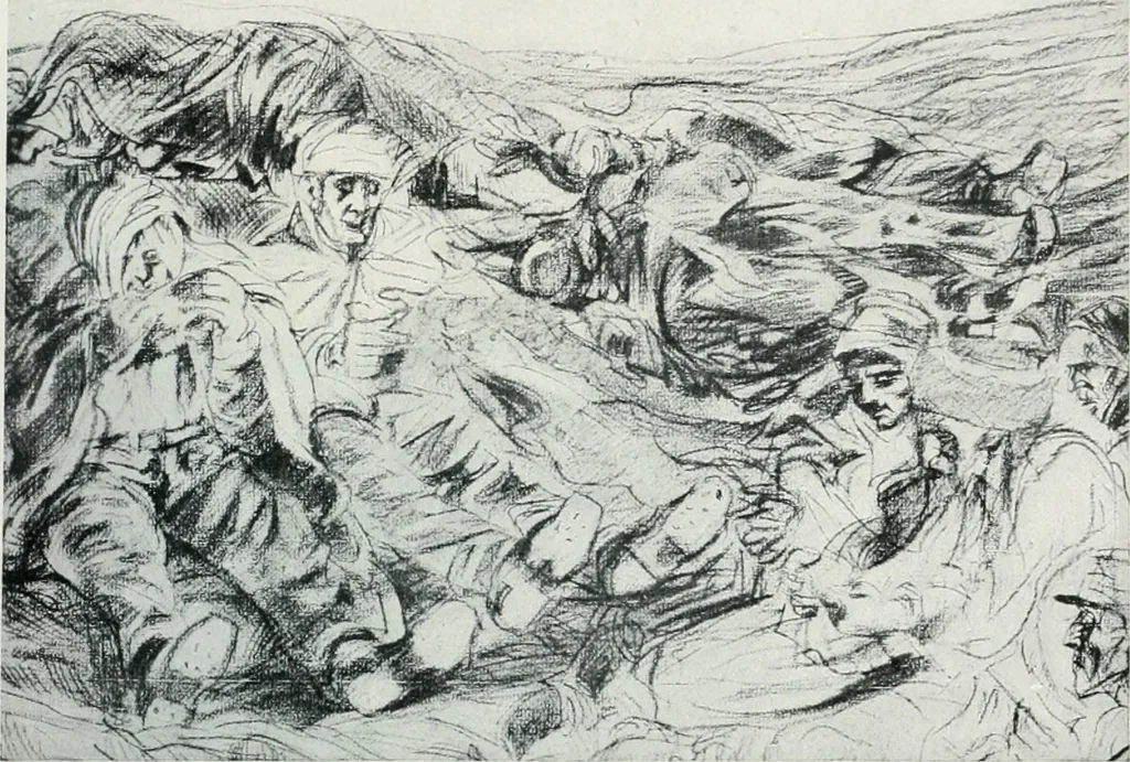An illustration from Attraverso gli albi e le cartelle : sensazioni d'arte, 1904, leaf 346