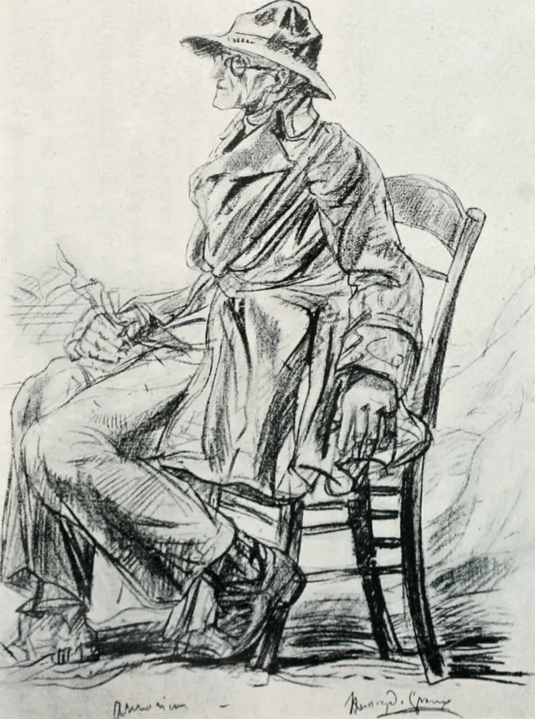 An illustration from Attraverso gli albi e le cartelle : sensazioni d'arte, 1904, leaf 349
