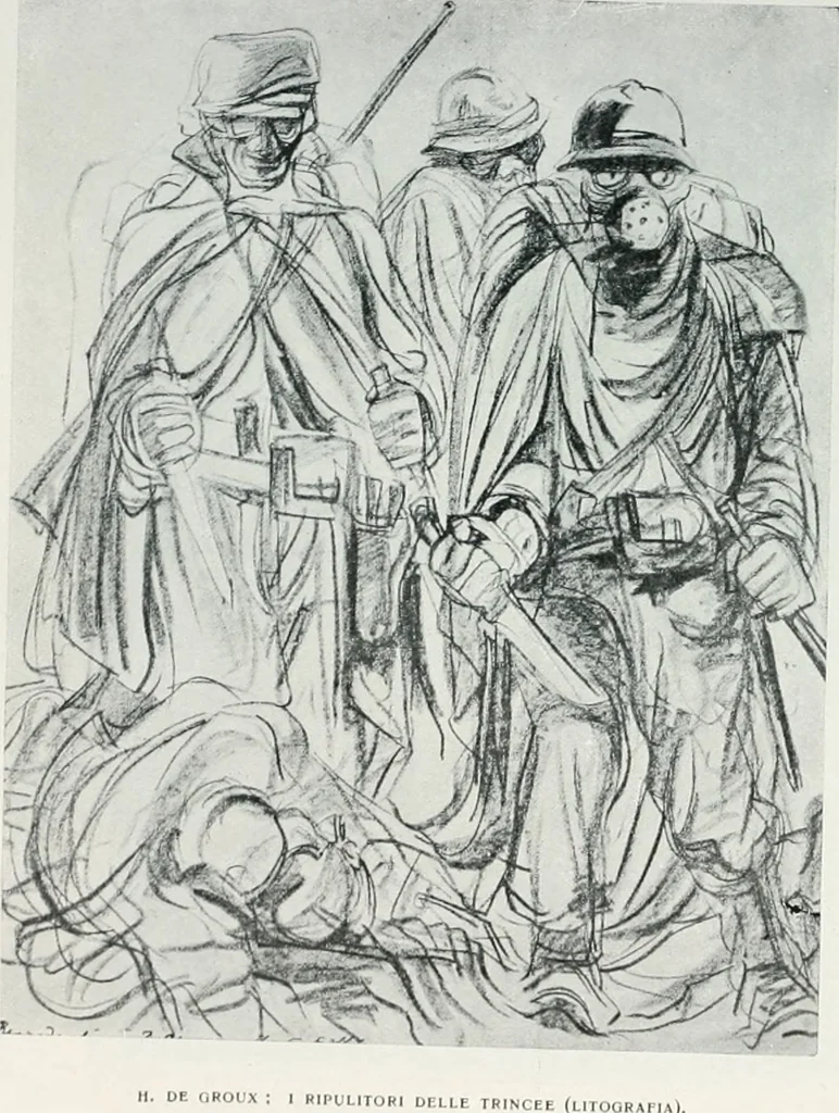 An illustration from Attraverso gli albi e le cartelle : sensazioni d'arte, 1904, leaf 350