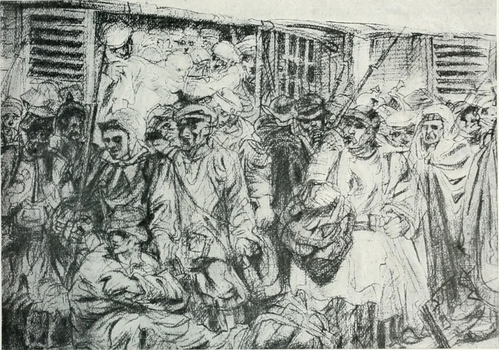 An illustration from Attraverso gli albi e le cartelle : sensazioni d'arte, 1904, leaf 354