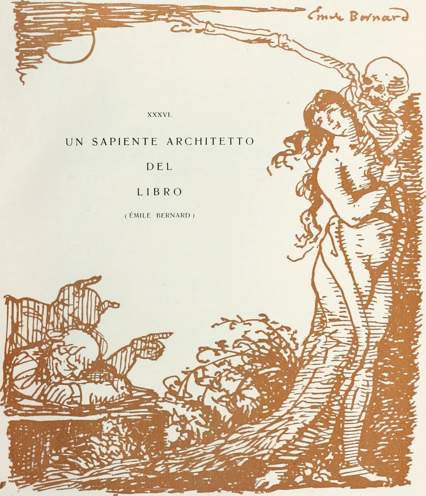 An illustration from Attraverso gli albi e le cartelle : sensazioni d'arte, 1904, leaf 356