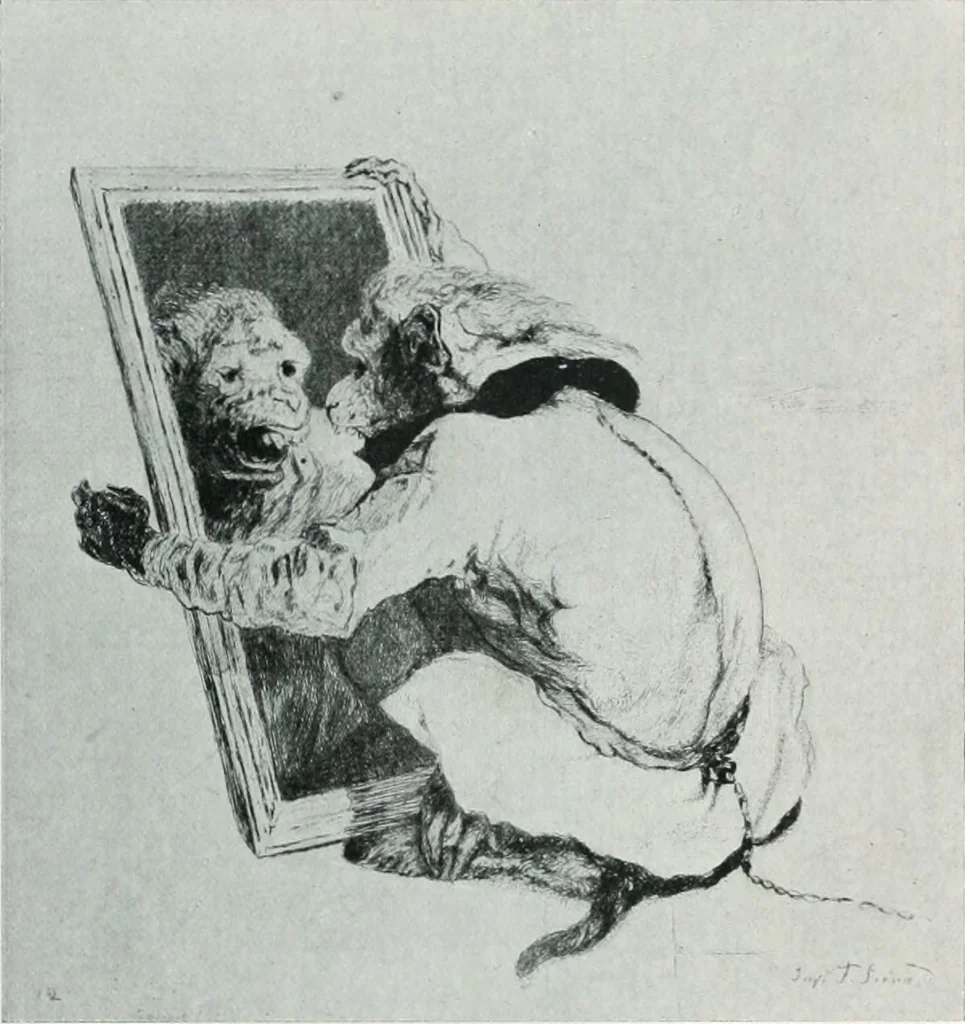 An illustration from Attraverso gli albi e le cartelle : sensazioni d'arte, 1904, leaf 36