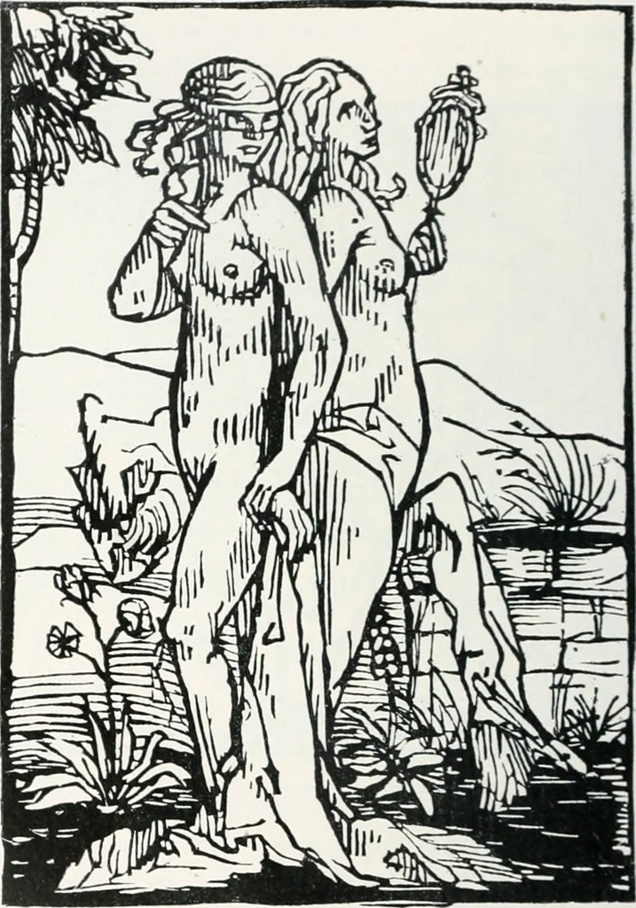 An illustration from Attraverso gli albi e le cartelle : sensazioni d'arte, 1904, leaf 365