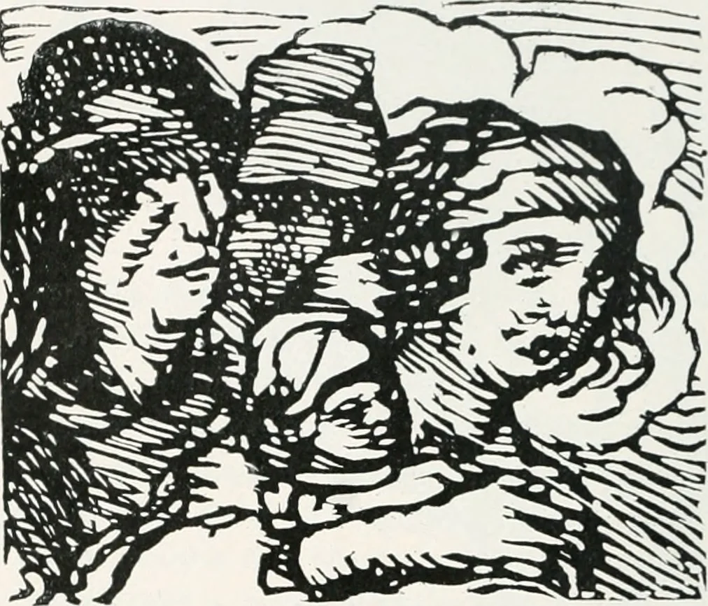 An illustration from Attraverso gli albi e le cartelle : sensazioni d'arte, 1904, leaf 371