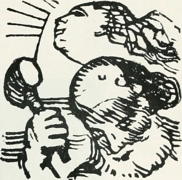 An illustration from Attraverso gli albi e le cartelle : sensazioni d'arte, 1904, leaf 374