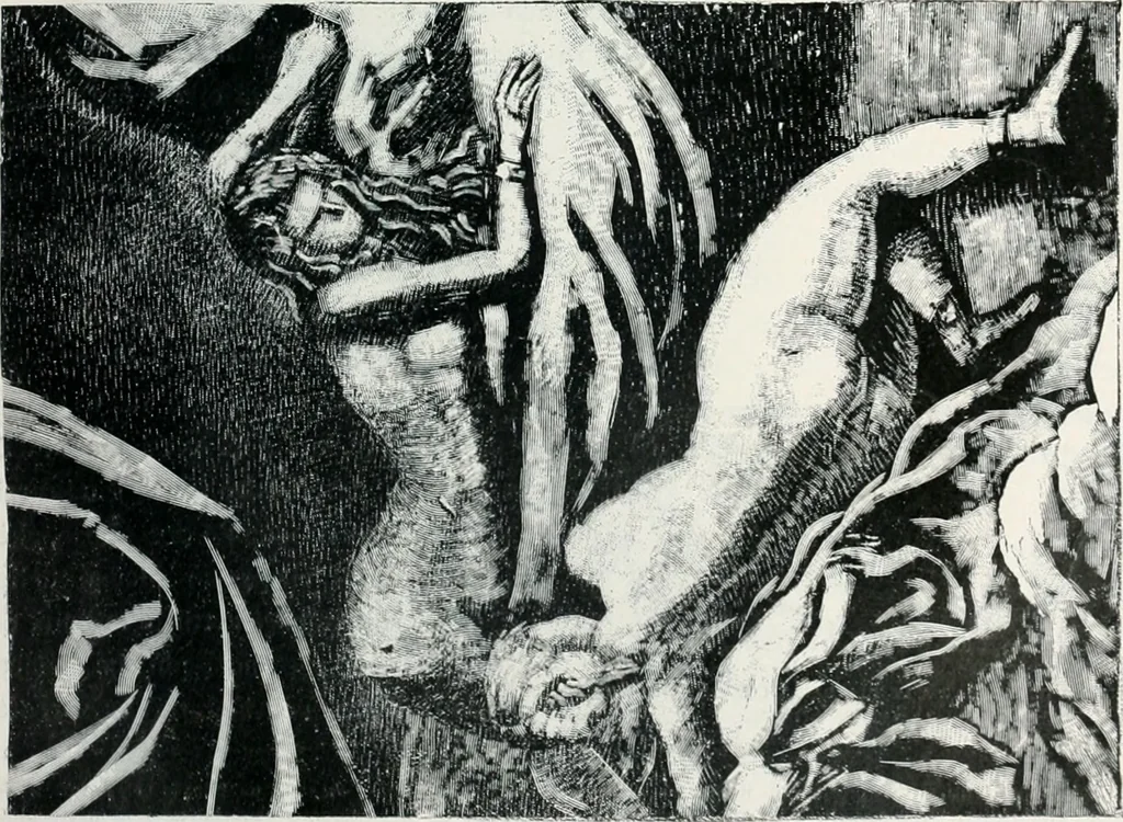 An illustration from Attraverso gli albi e le cartelle : sensazioni d'arte, 1904, leaf 382