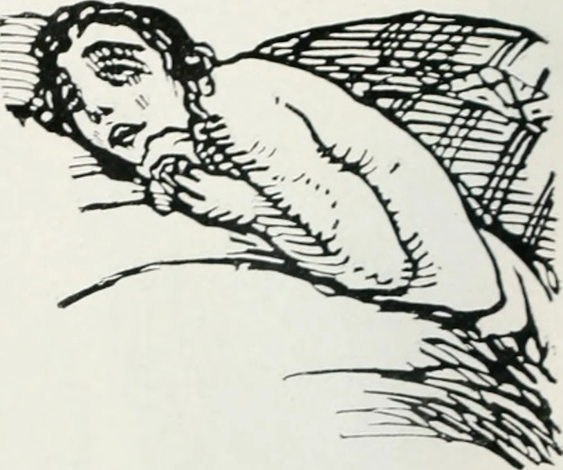 An illustration from Attraverso gli albi e le cartelle : sensazioni d'arte, 1904, leaf 383