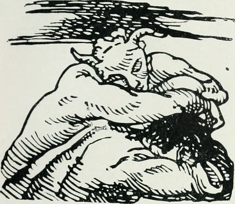An illustration from Attraverso gli albi e le cartelle : sensazioni d'arte, 1904, leaf 384