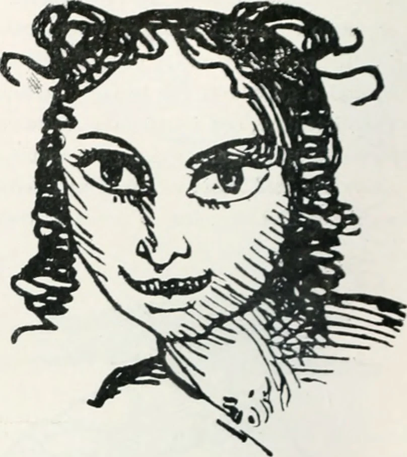 An illustration from Attraverso gli albi e le cartelle : sensazioni d'arte, 1904, leaf 385