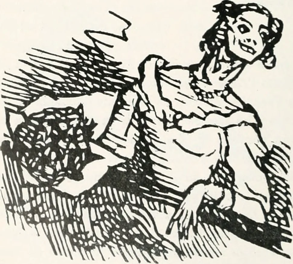 An illustration from Attraverso gli albi e le cartelle : sensazioni d'arte, 1904, leaf 385