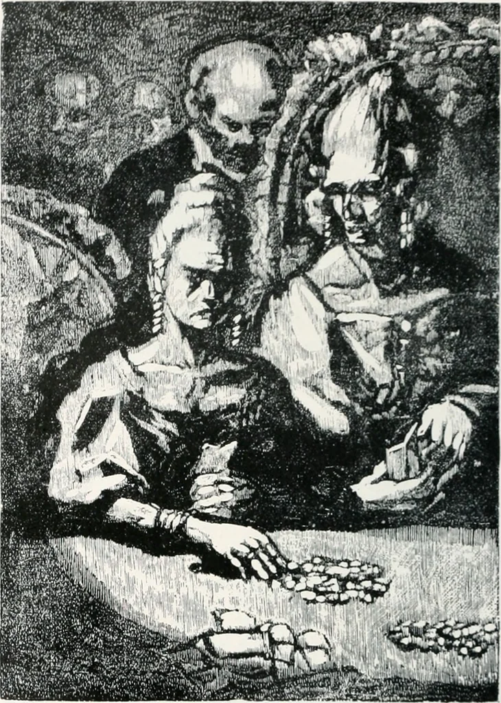 An illustration from Attraverso gli albi e le cartelle : sensazioni d'arte, 1904, leaf 393