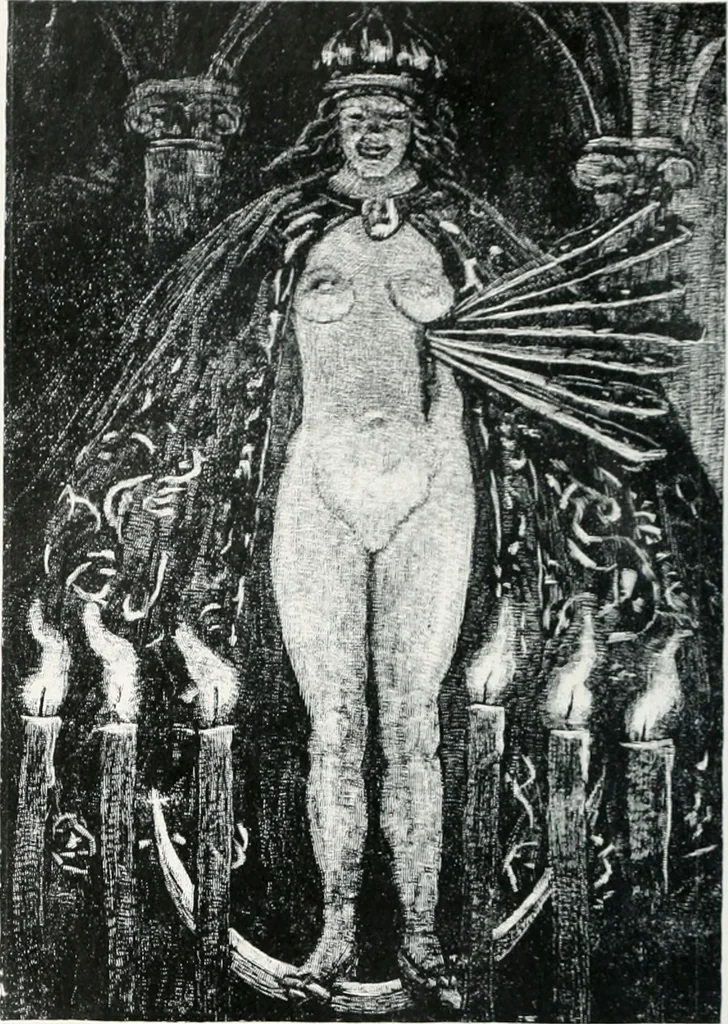 An illustration from Attraverso gli albi e le cartelle : sensazioni d'arte, 1904, leaf 395