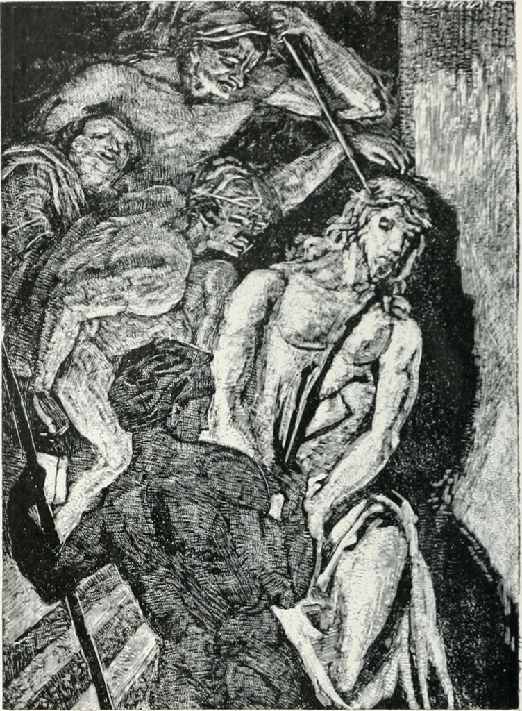 An illustration from Attraverso gli albi e le cartelle : sensazioni d'arte, 1904, leaf 397