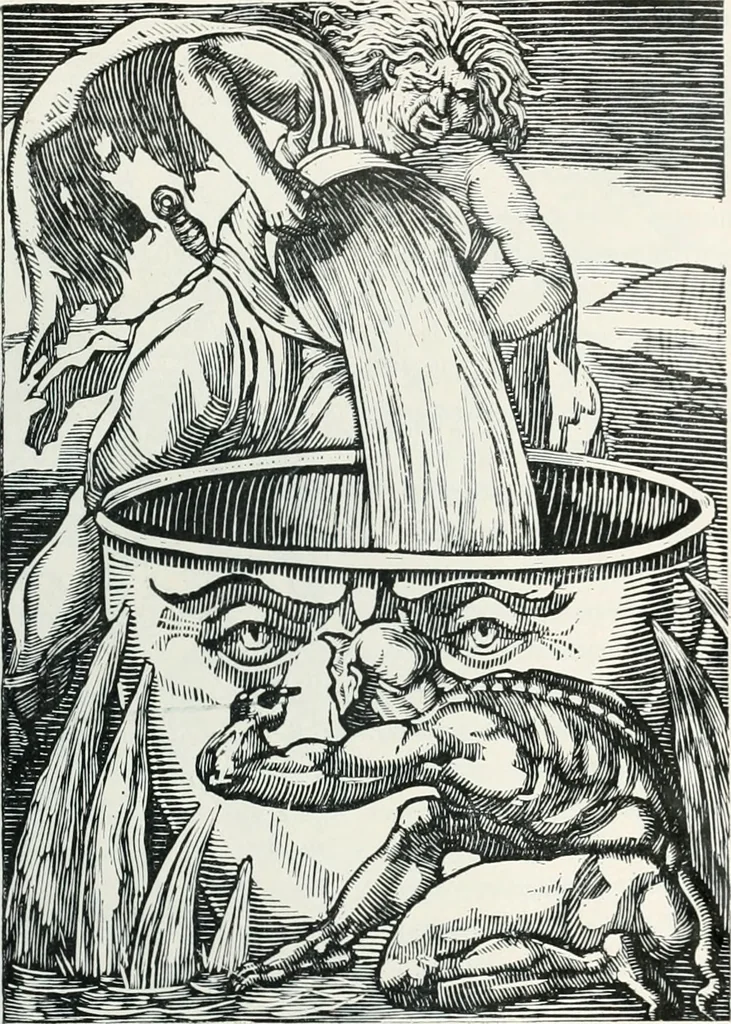 An illustration from Attraverso gli albi e le cartelle : sensazioni d'arte, 1904, leaf 398