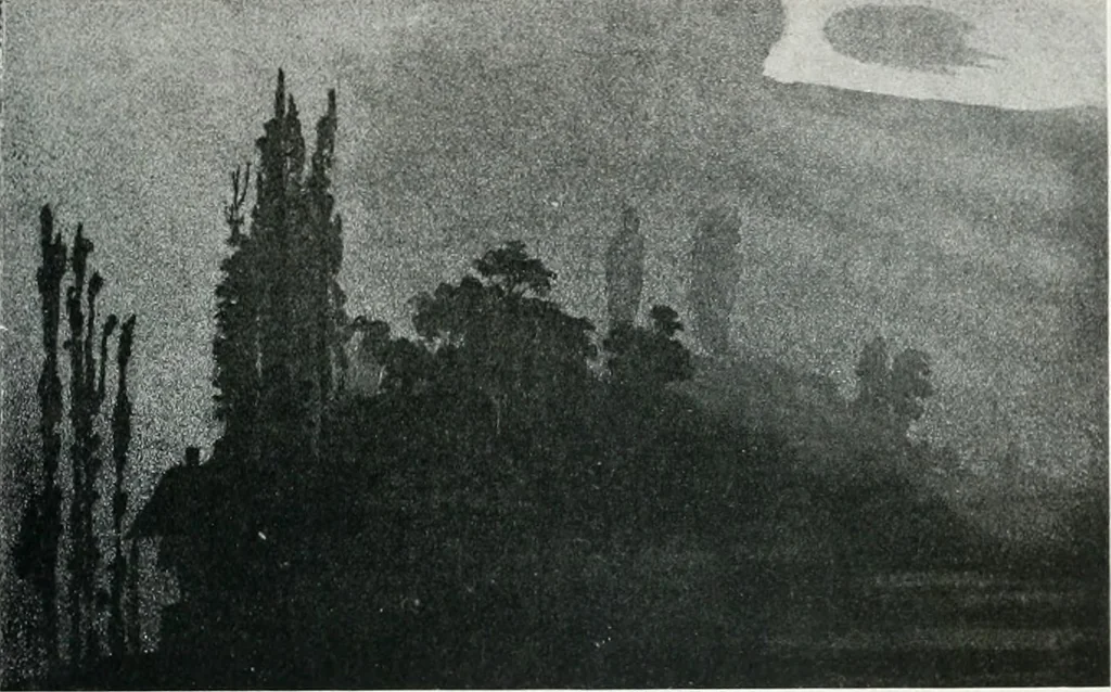 An illustration from Attraverso gli albi e le cartelle : sensazioni d'arte, 1904, leaf 42