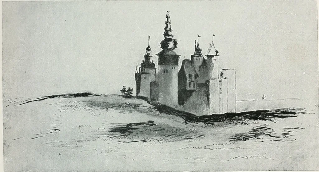 An illustration from Attraverso gli albi e le cartelle : sensazioni d'arte, 1904, leaf 44