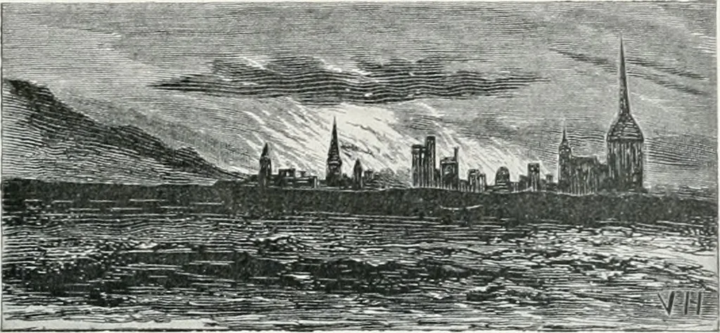 An illustration from Attraverso gli albi e le cartelle : sensazioni d'arte, 1904, leaf 48
