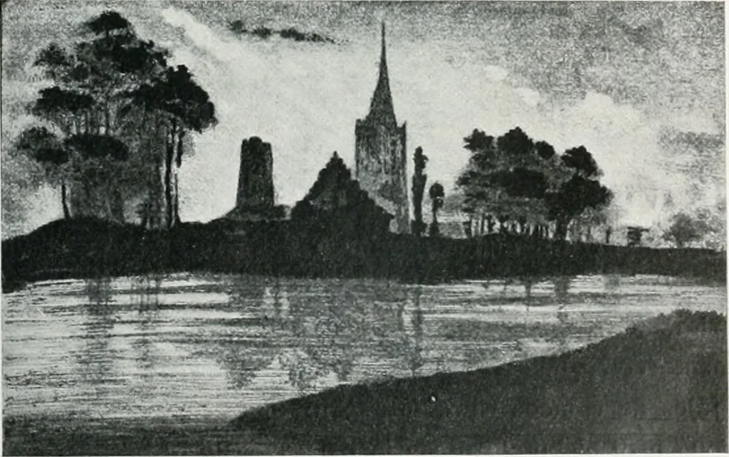 An illustration from Attraverso gli albi e le cartelle : sensazioni d'arte, 1904, leaf 48