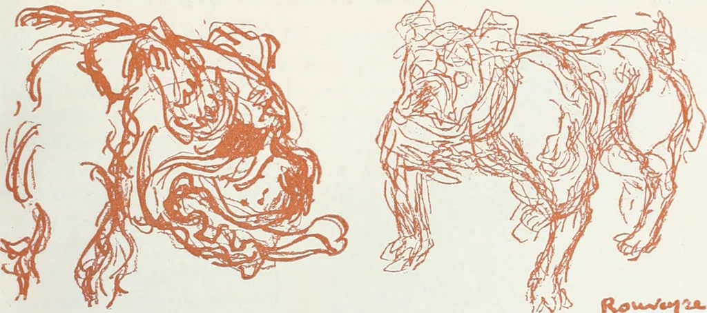 An illustration from Attraverso gli albi e le cartelle : sensazioni d'arte, 1904, leaf 64