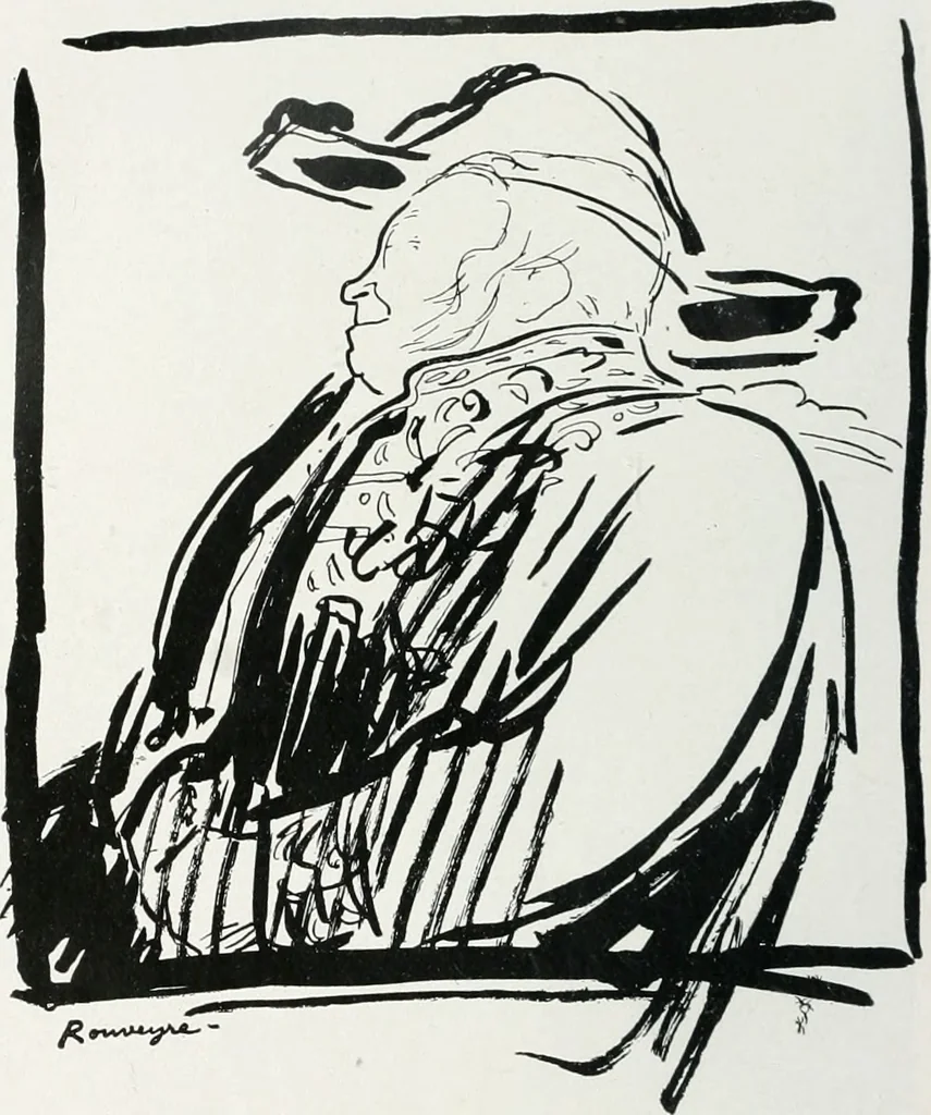 An illustration from Attraverso gli albi e le cartelle : sensazioni d'arte, 1904, leaf 69