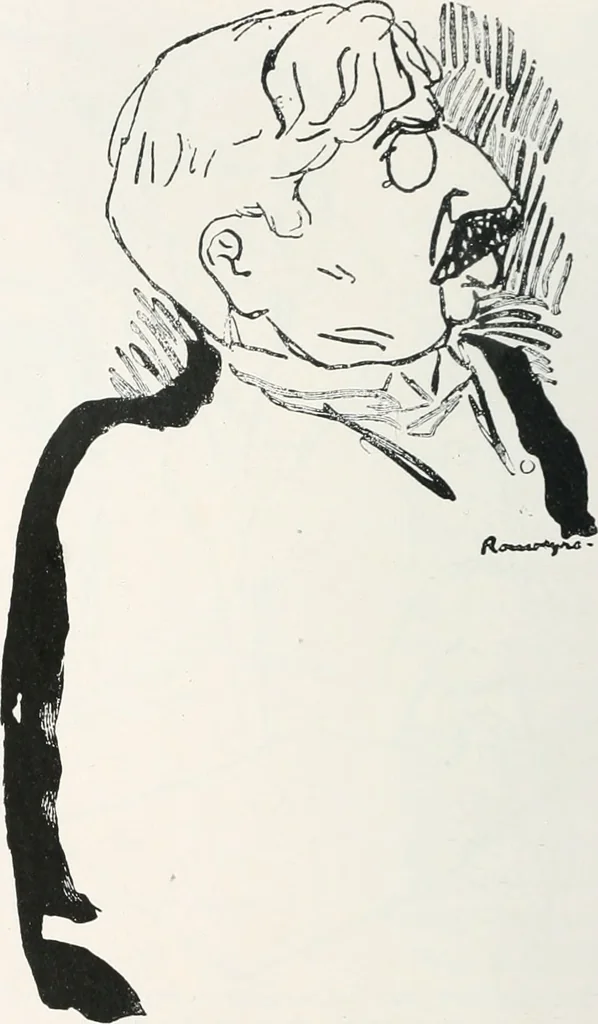 An illustration from Attraverso gli albi e le cartelle : sensazioni d'arte, 1904, leaf 75