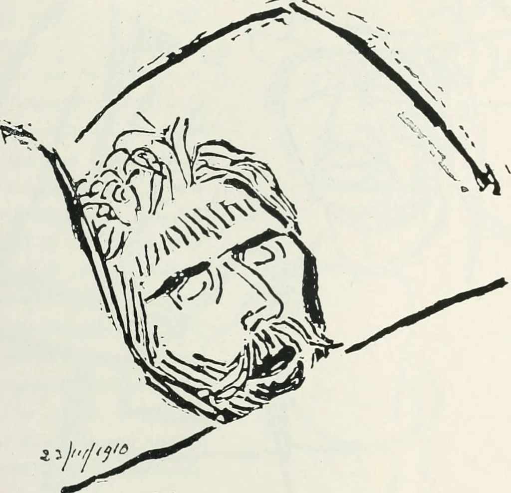 An illustration from Attraverso gli albi e le cartelle : sensazioni d'arte, 1904, leaf 78