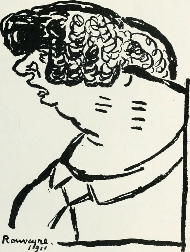 An illustration from Attraverso gli albi e le cartelle : sensazioni d'arte, 1904, leaf 84