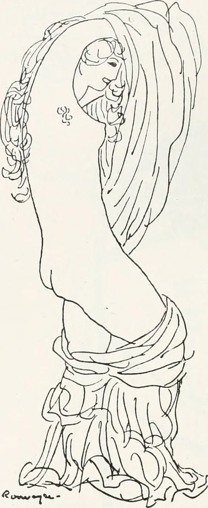 An illustration from Attraverso gli albi e le cartelle : sensazioni d'arte, 1904, leaf 85