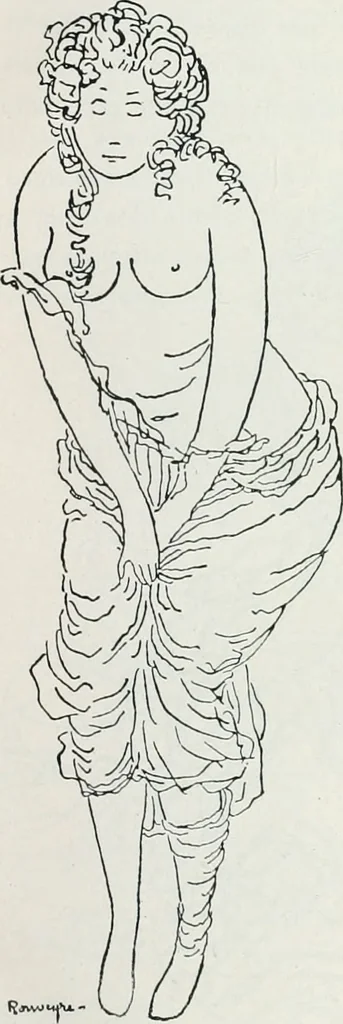 An illustration from Attraverso gli albi e le cartelle : sensazioni d'arte, 1904, leaf 86
