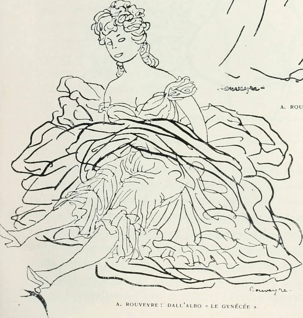An illustration from Attraverso gli albi e le cartelle : sensazioni d'arte, 1904, leaf 88