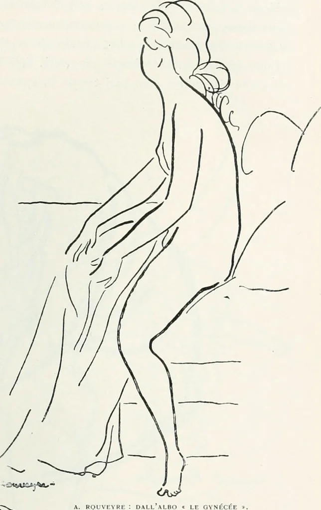 An illustration from Attraverso gli albi e le cartelle : sensazioni d'arte, 1904, leaf 88