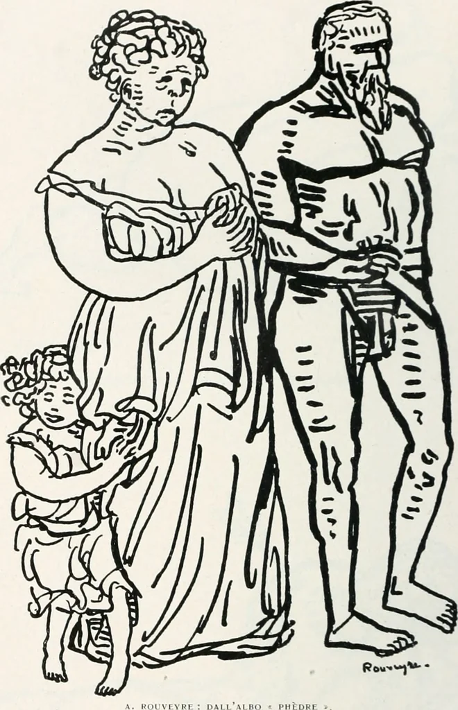 An illustration from Attraverso gli albi e le cartelle : sensazioni d'arte, 1904, leaf 95