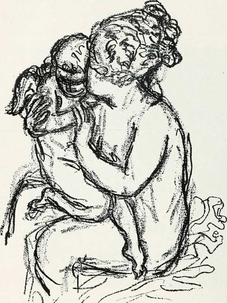 An illustration from Attraverso gli albi e le cartelle : sensazioni d'arte, 1904, leaf 99