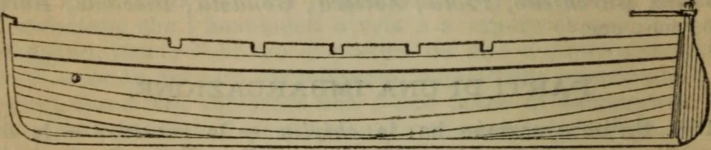 An illustration from Attrezzatura, manovra delle navi e segnalazioni marittime ... con 15 tavole lit. e 232 incisioni nel testo, 1894, leaf 121