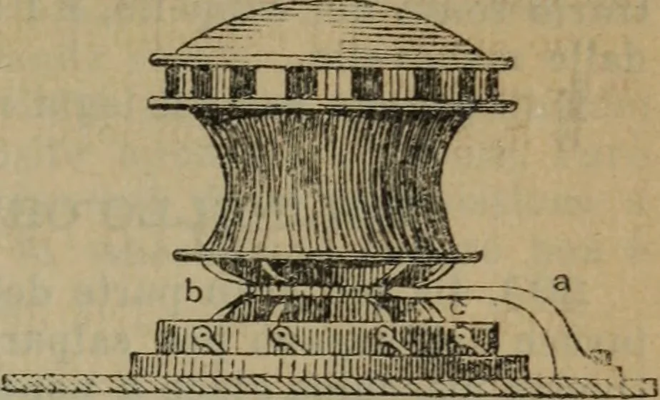 An illustration from Attrezzatura, manovra delle navi e segnalazioni marittime ... con 15 tavole lit. e 232 incisioni nel testo, 1894, leaf 146