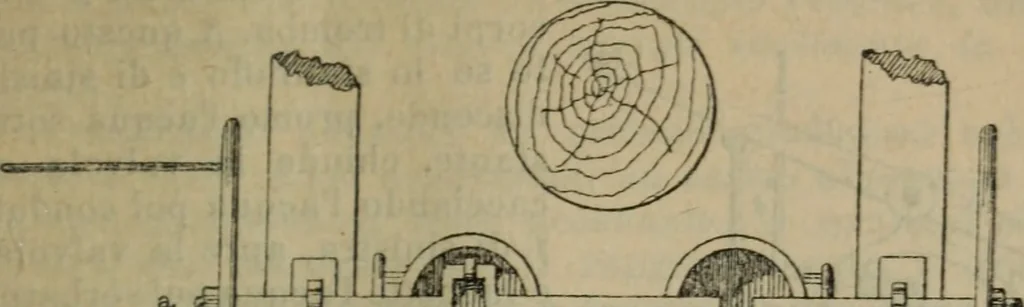 An illustration from Attrezzatura, manovra delle navi e segnalazioni marittime ... con 15 tavole lit. e 232 incisioni nel testo, 1894, leaf 156