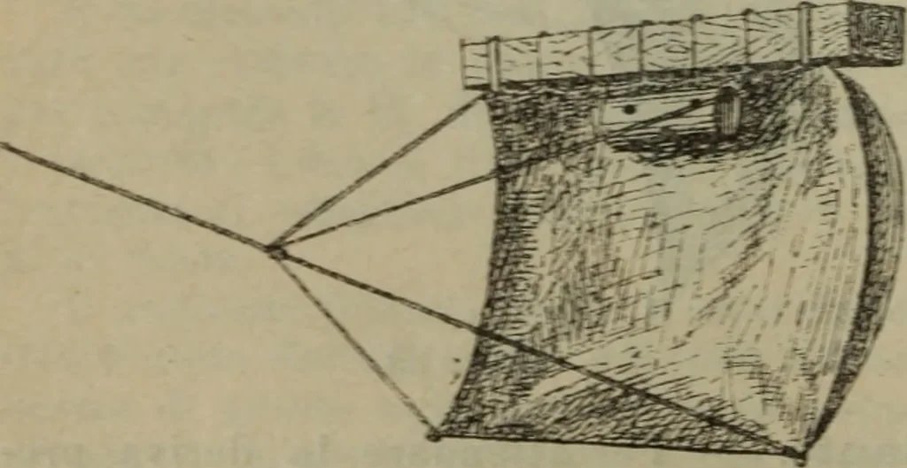 An illustration from Attrezzatura, manovra delle navi e segnalazioni marittime ... con 15 tavole lit. e 232 incisioni nel testo, 1894, leaf 239