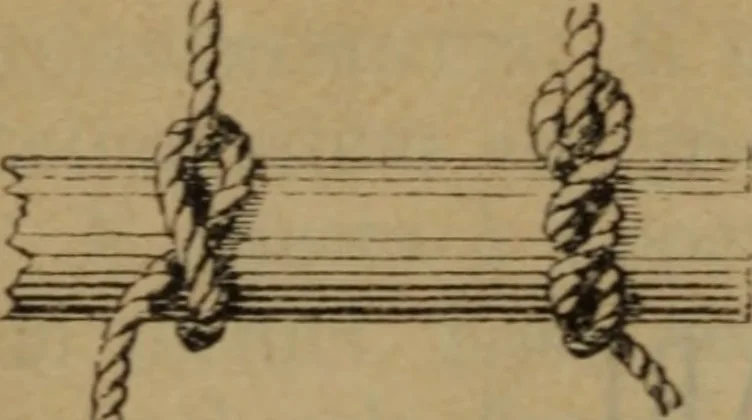 An illustration from Attrezzatura, manovra delle navi e segnalazioni marittime ... con 15 tavole lit. e 232 incisioni nel testo, 1894, leaf 29