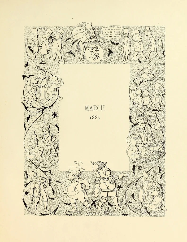 An illustration from Attwood's pictures : an artists's history of the last ten years of the nineteenth century, 1900, leaf 10
