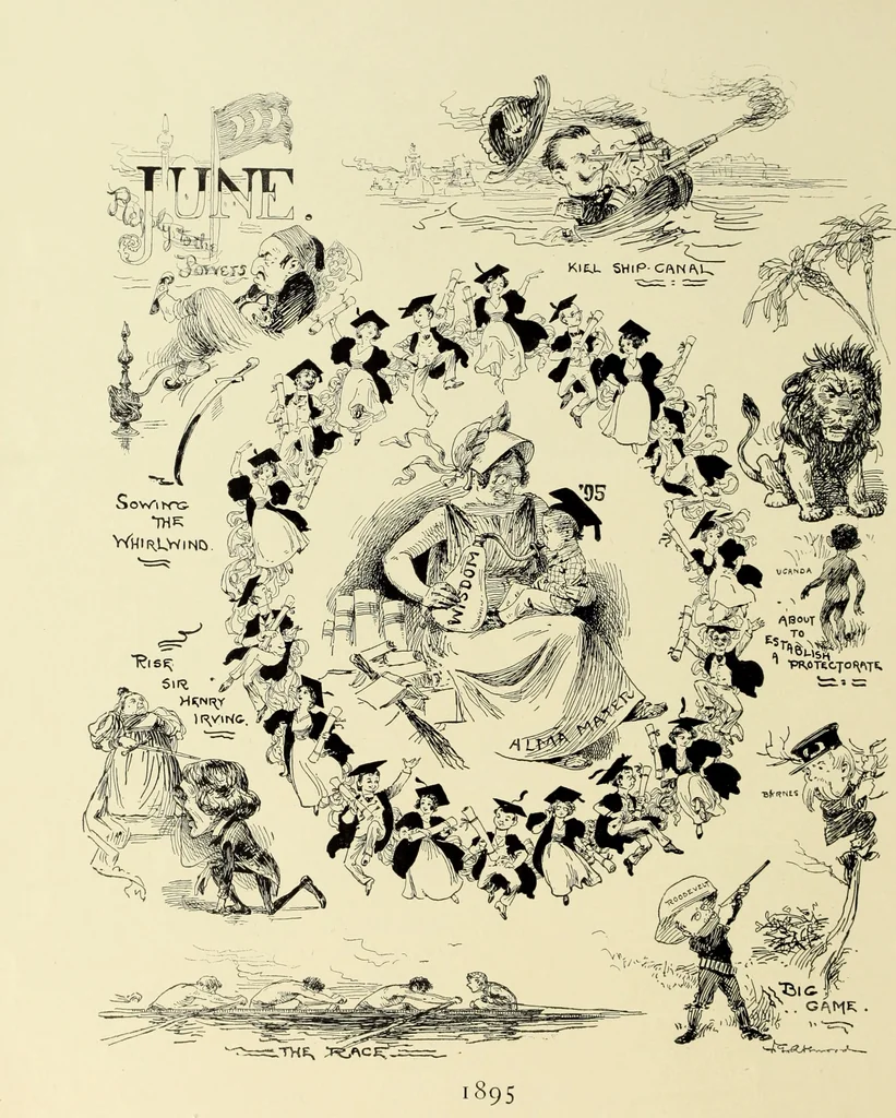 An illustration from Attwood's pictures : an artists's history of the last ten years of the nineteenth century, 1900, leaf 103