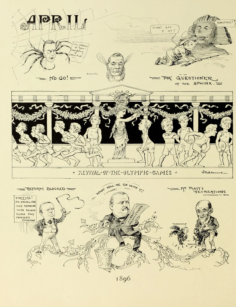 An illustration from Attwood's pictures : an artists's history of the last ten years of the nineteenth century, 1900, leaf 113