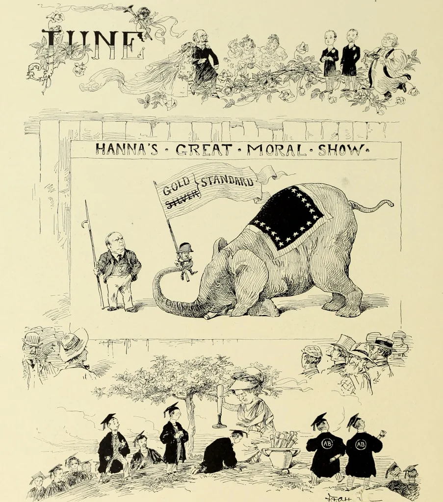 An illustration from Attwood's pictures : an artists's history of the last ten years of the nineteenth century, 1900, leaf 115