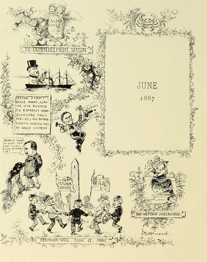 An illustration from Attwood's pictures : an artists's history of the last ten years of the nineteenth century, 1900, leaf 13