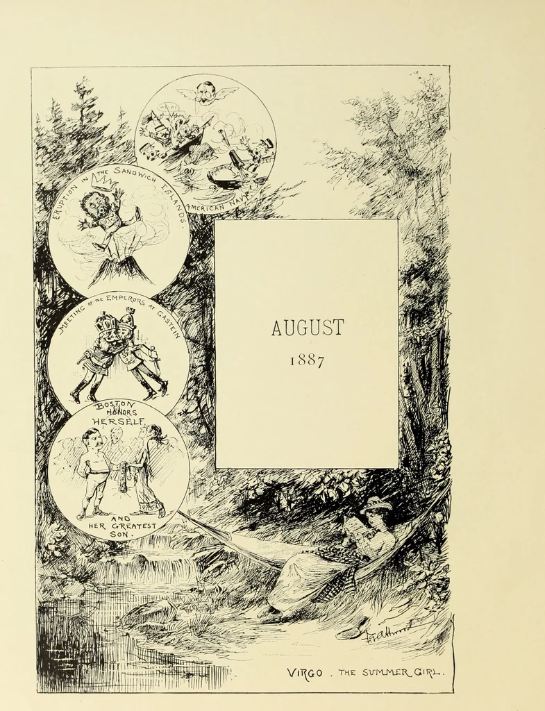 An illustration from Attwood's pictures : an artists's history of the last ten years of the nineteenth century, 1900, leaf 15