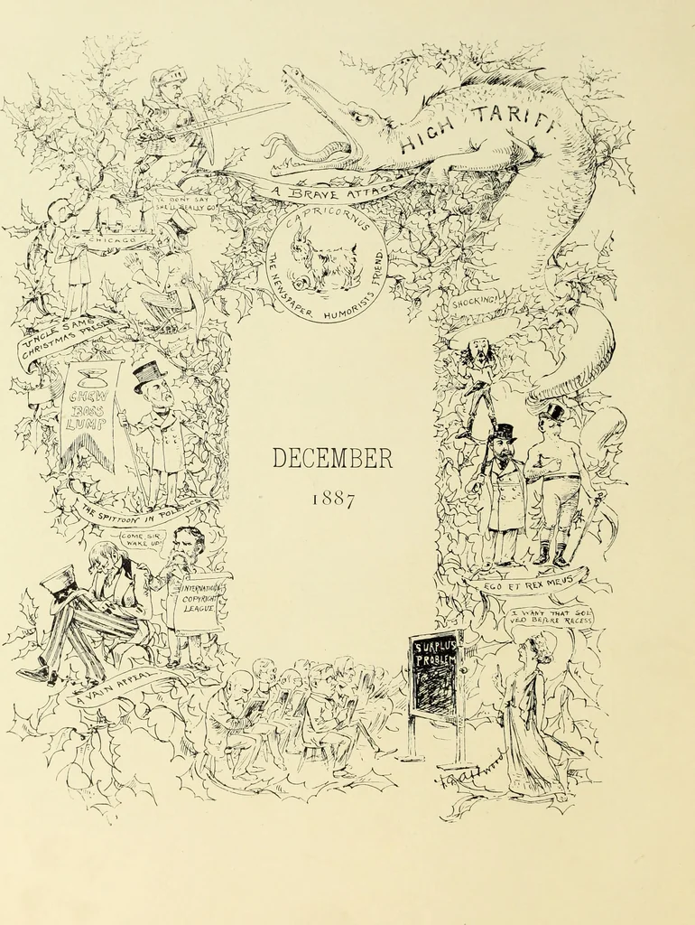 An illustration from Attwood's pictures : an artists's history of the last ten years of the nineteenth century, 1900, leaf 17
