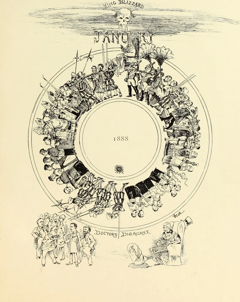An illustration from Attwood's pictures : an artists's history of the last ten years of the nineteenth century, 1900, leaf 18