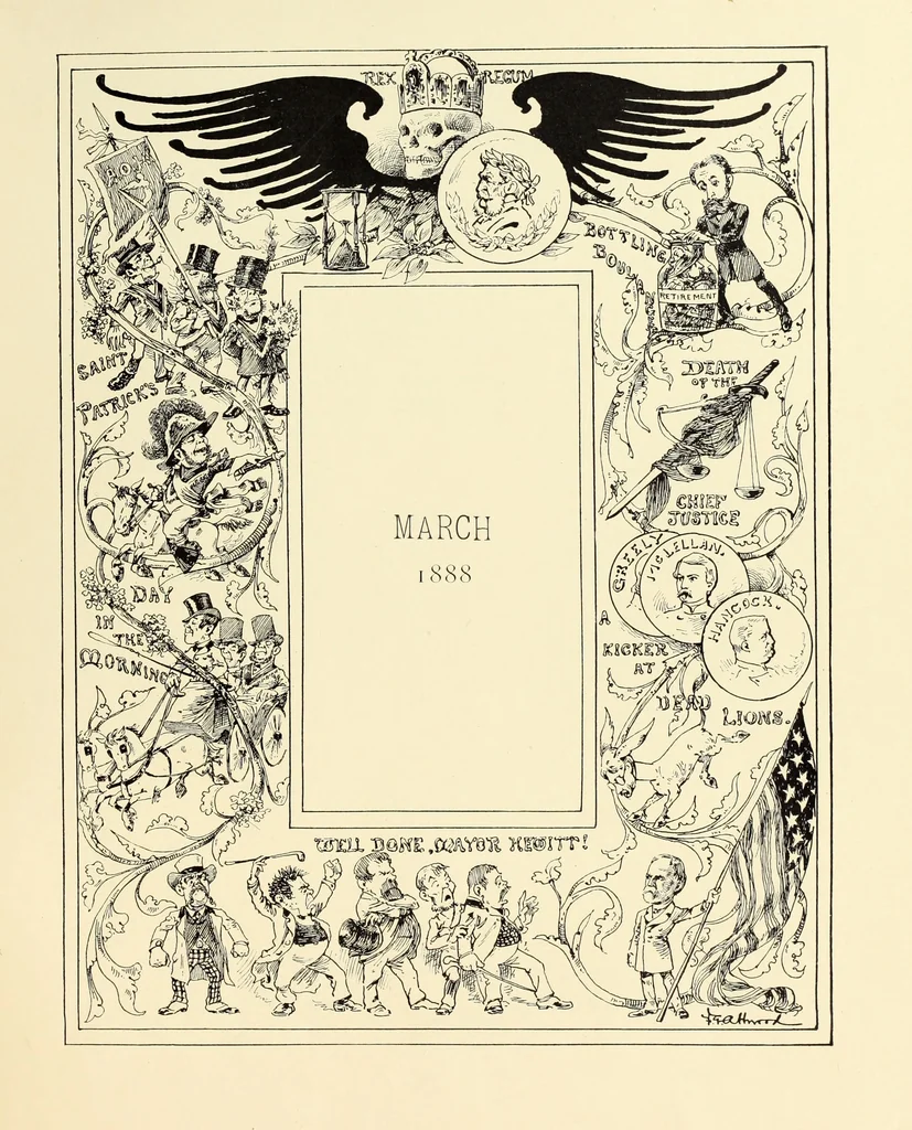 An illustration from Attwood's pictures : an artists's history of the last ten years of the nineteenth century, 1900, leaf 20
