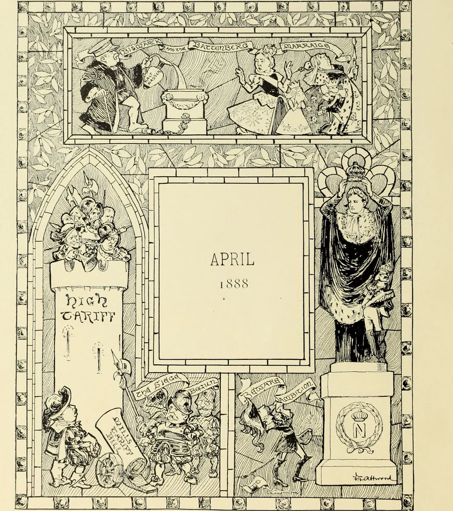An illustration from Attwood's pictures : an artists's history of the last ten years of the nineteenth century, 1900, leaf 21